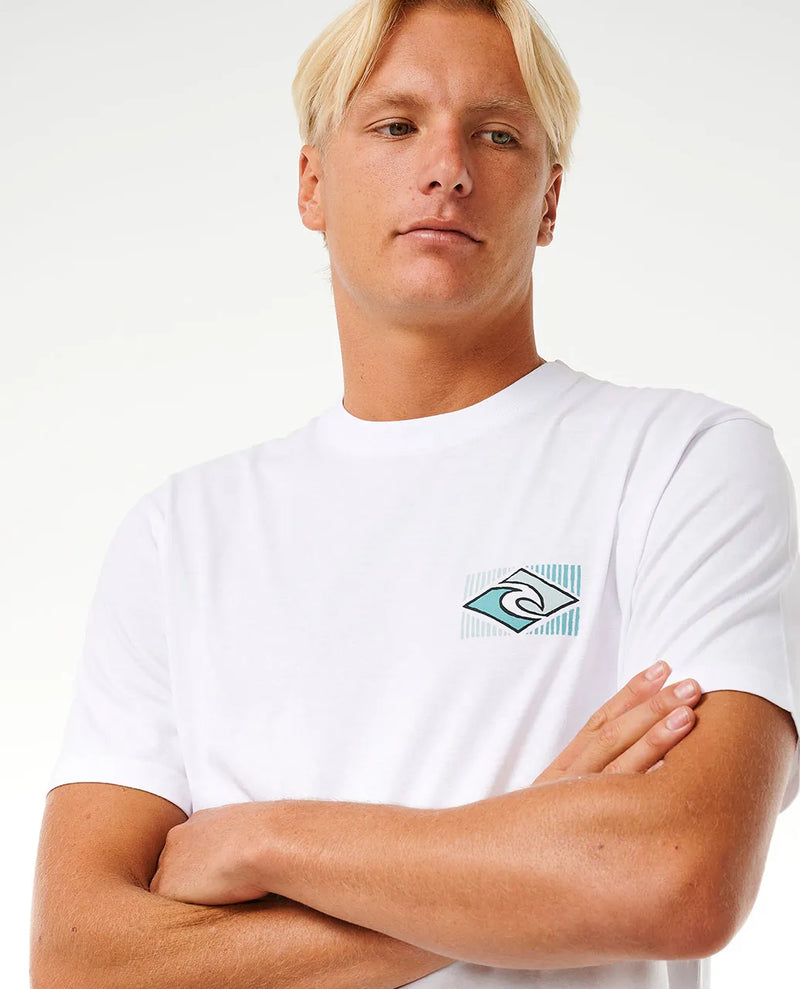 Rip Curl Traditions Short Sleeve Tee - White