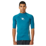 Rip Curl Waves UPF Perf Short Sleeve Rash Vest