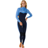 Rip Curl Womens Dawn Patrol Perf 4/3mm Chest Zip
