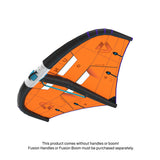 Duotone unit 2026 wing foil bright orange with new mod3 canopy fro better tension and fusion boom or handles