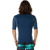 Rip Curl Waves UPF Perf Short Sleeve Rash Vest