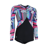 ION Ladies Amaze Hot Shorty 1.5mm Long Sleeve Front Zip