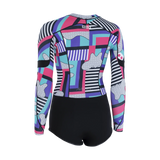 ION Ladies Amaze Hot Shorty 1.5mm Long Sleeve Front Zip