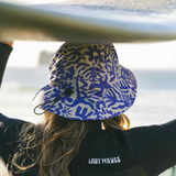 Surf Shell Protective Surf Hat - Coral Reef