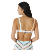 Rip Curl Ripple Effect Crop Bikini Top