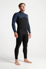 C-Skins Mens Session 4/3 Back Zip Wetsuit