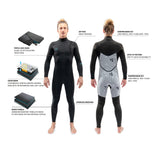 Dakine Mission 3/2 Chest Zip