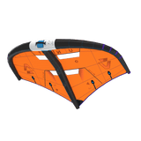 Duotone Unit 2026 in bright orange -lightweight, balanced freeride and surf wing mod3 canopy holding shape when under load