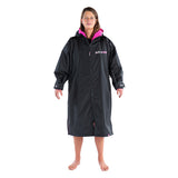 Dryrobe Advance Long Sleeve - Black/Pink