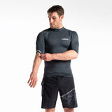 C-Skins Mens Short Sleeve UV Rash X Vest