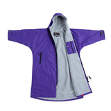 Dryrobe Advance Long Sleeve - Purple/Grey