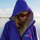 Dryrobe Advance Long Sleeve - Purple/Grey