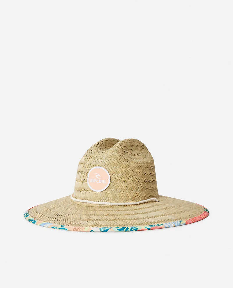 Rip Curl Mixed Straw Sun Hat - Light Orange