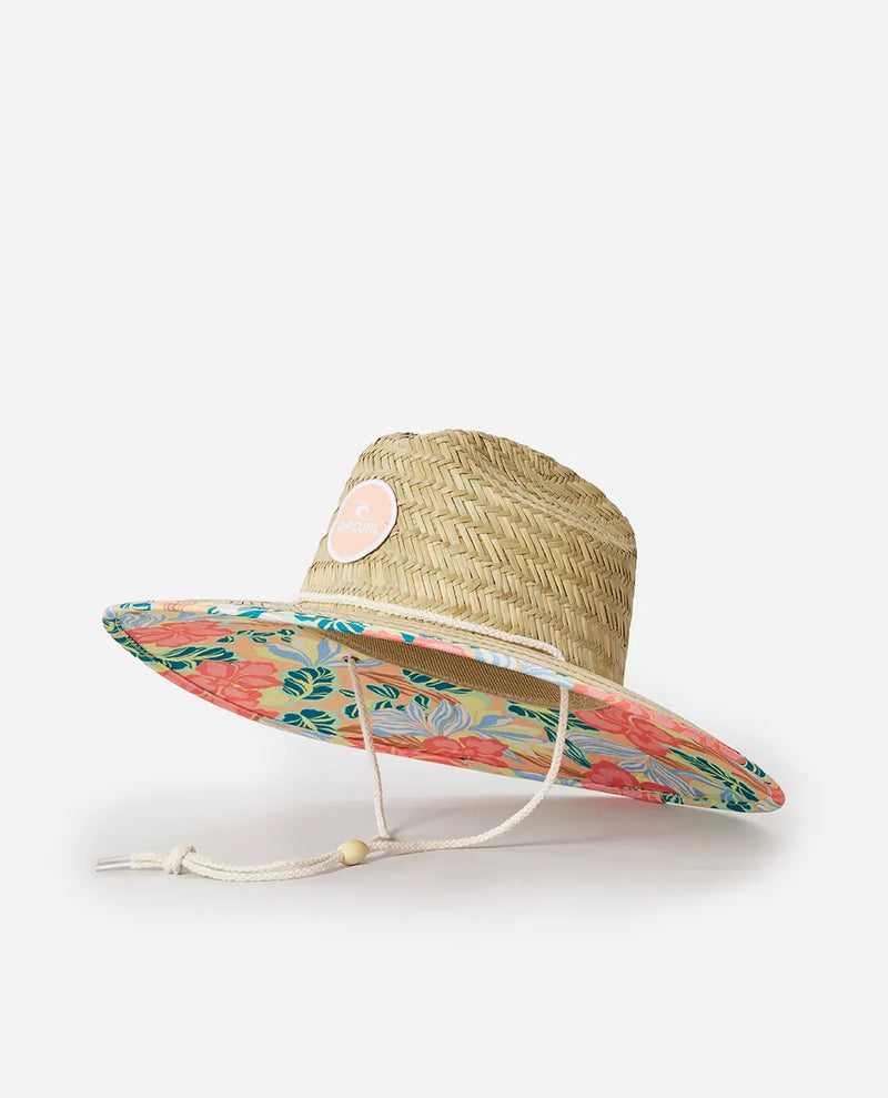 Rip Curl Mixed Straw Sun Hat - Light Orange