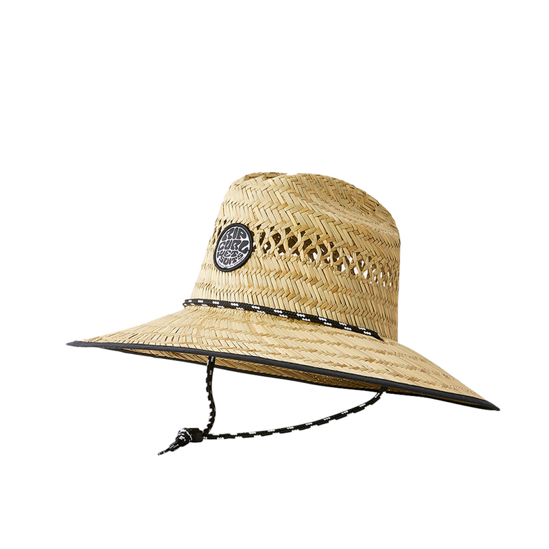 Rip Curl Logo Straw Hat - Natural