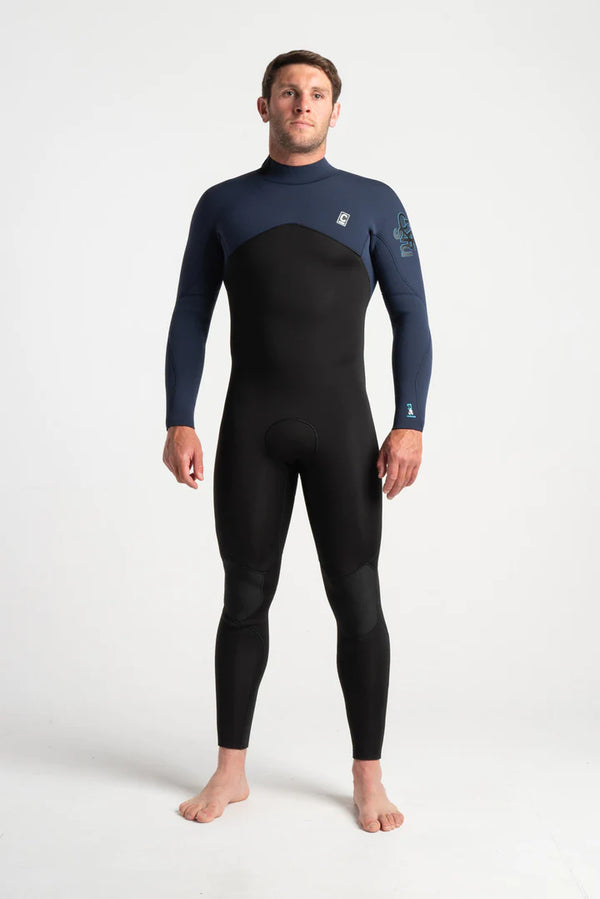 C-Skins Mens Session 4/3 Back Zip Wetsuit