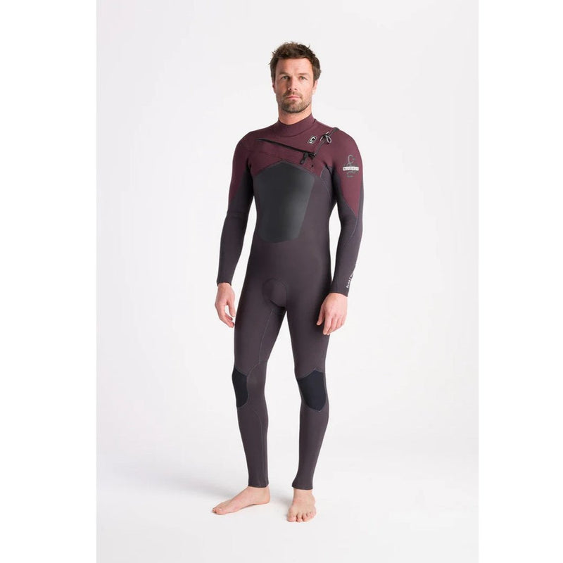 C-Skins Mens NuWave ReWired 4/3 Chest Zip Wetsuit