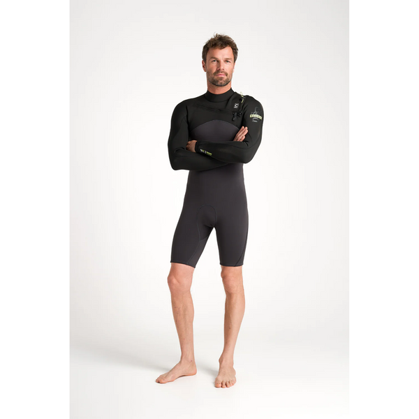 C-Skins Mens NuWave Session Lite 2/2 FL Chest Zip Spring