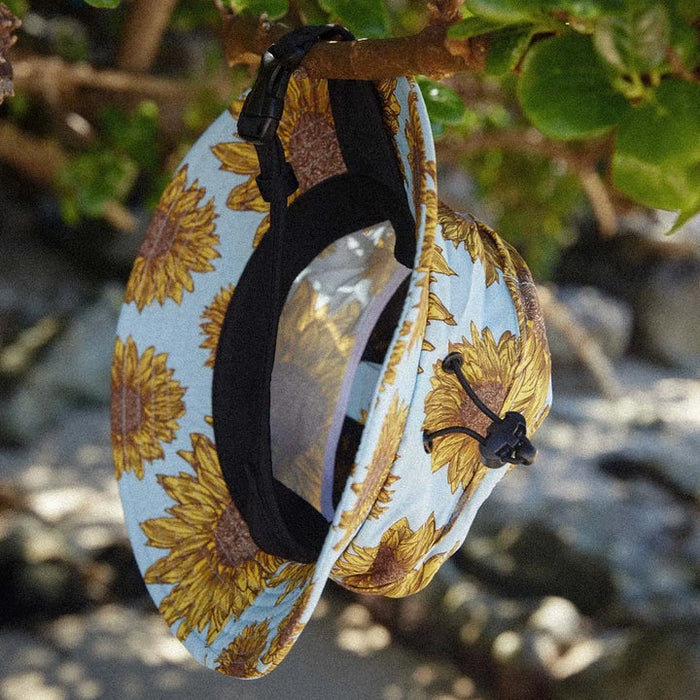 Sunward Bound Surf Hat - Salty Sunflower – 109watersports Sunward Bound Surf Hat - Salty Sunflower – 109watersports