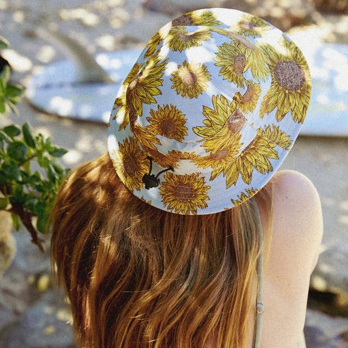 Sunward Bound Surf Hat - Salty Sunflower – 109watersports Sunward Bound Surf Hat - Salty Sunflower – 109watersports