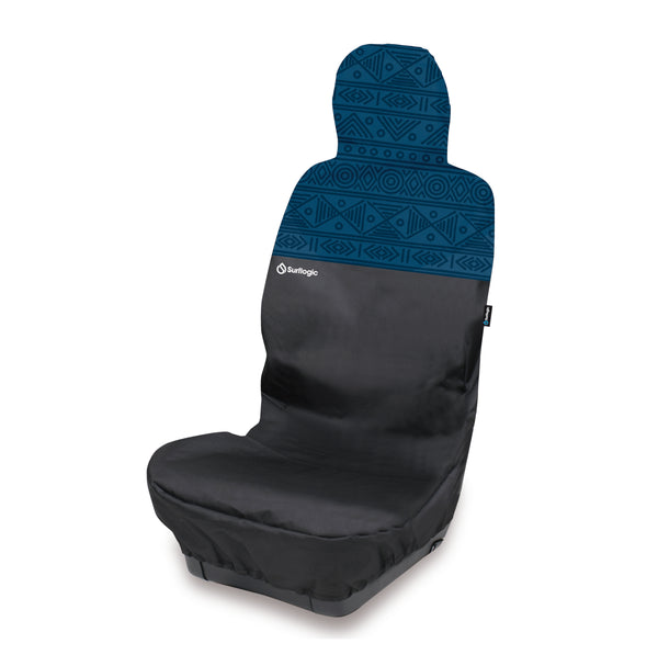 surflogic waterproof seat cover, blue mahori