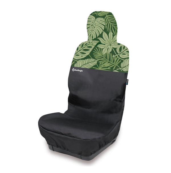 surflogic waterproof seat cover, green hawaii