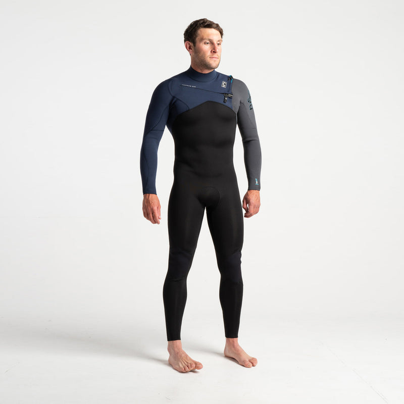 C-Skins Mens Session 3/2 Chest Zip Wetsuit