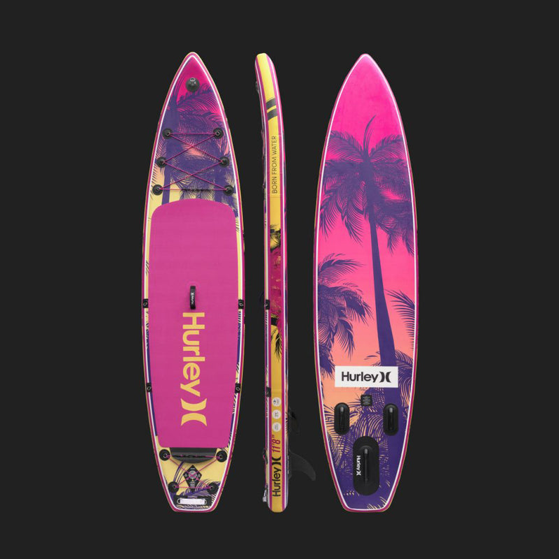 Hurley ApexTour Malibu Inflatable Paddleboard Set | 11' 8" Long